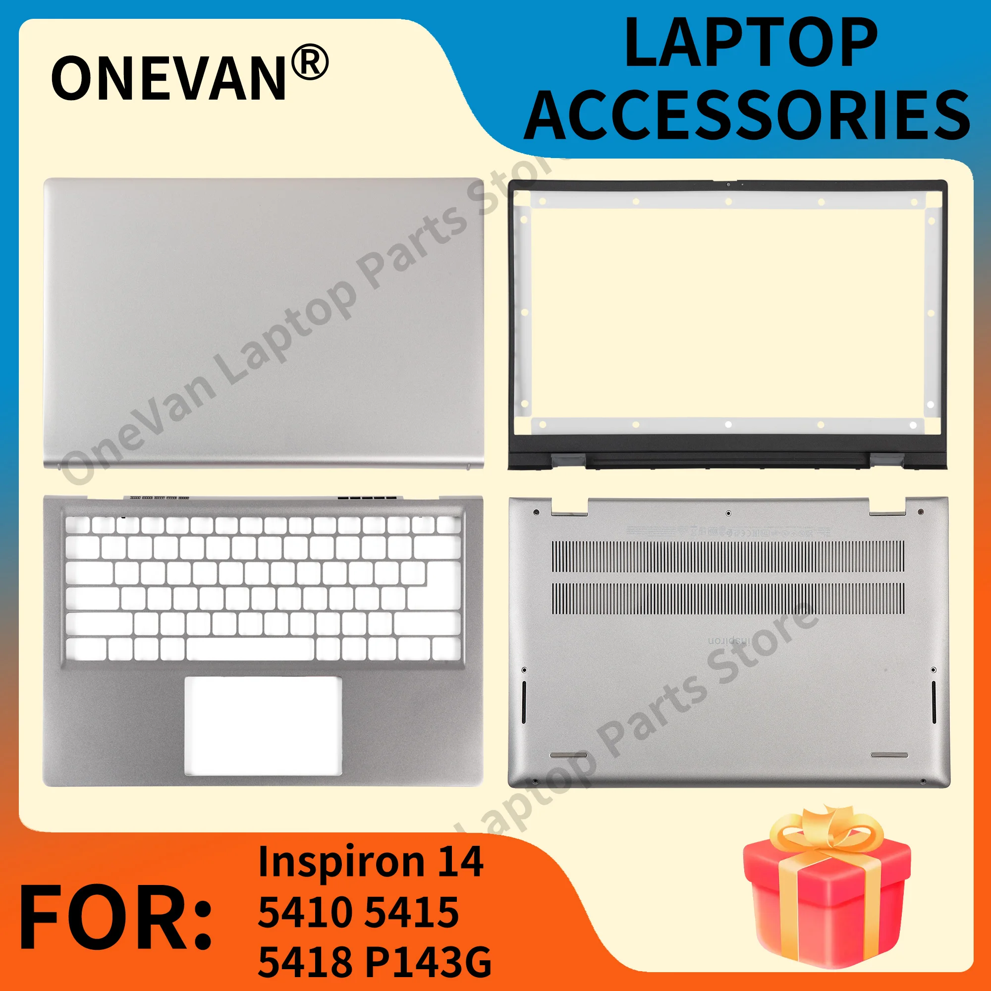 Новинка для ноутбука Inspiron 14 5410 5415 5418 P143G, задняя крышка ЖК-дисплея, передняя панель, верхняя крышка, рамка, корпус, упор для рук, нижняя крышка
Новинка для ноутбука Inspiron 14 5410 5415 5418 P143G, задняя крышка ЖК-дисплея, передняя панель, верхняя крышка, рамка, корпус, упор для рук, нижняя крышка
