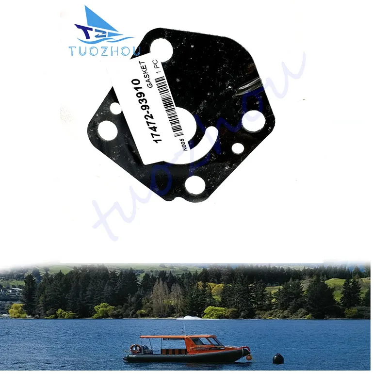 Boat Motor 17472-93911 Gasket For SUZUKI Outboard 15 HP DT15C Guarnizioni 17472-93910
Boat Motor 17472-93911 Gasket For SUZUKI Outboard 15 HP DT15C Guarnizioni 17472-93910