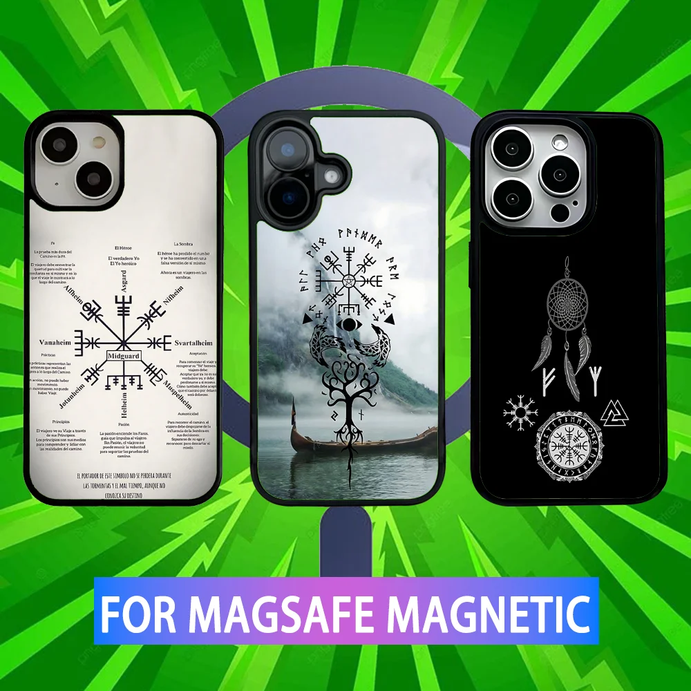 V-Viking Logo V-Vegvisir Phone Case For iPhone 16,15,14,13,12,11,Pro,Max,Plus,Mini,SE New Magsafe Magnetic Wireless Charging
V-Viking Logo V-Vegvisir Phone Case For iPhone 16,15,14,13,12,11,Pro,Max,Plus,Mini,SE New Magsafe Magnetic Wireless Charging