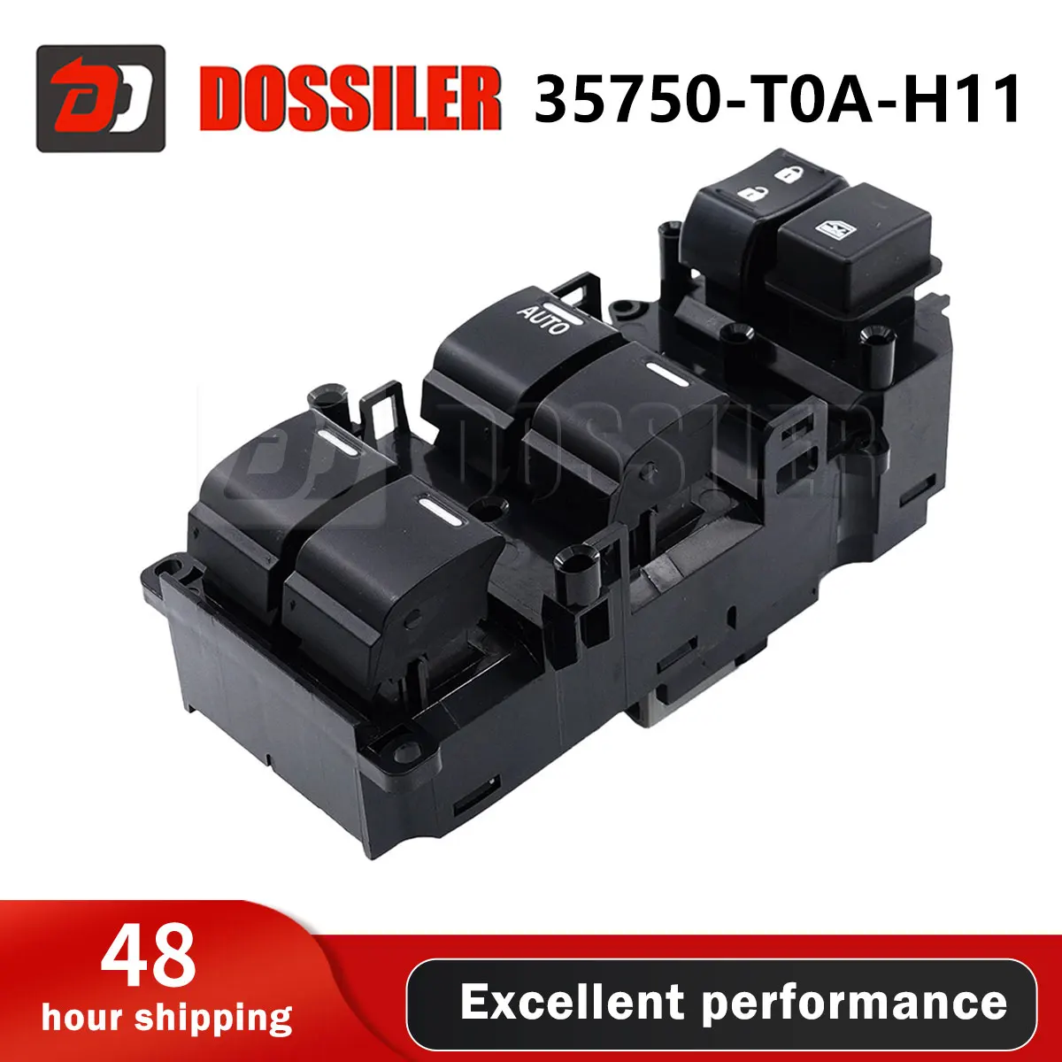35750-T0A-H11 Dossiler Driver Side Master Window Switch Without Anti-Pinch Function For 2014 2015 2016 2017 Honda CRV 24 Pins
35750-T0A-H11 Dossiler Driver Side Master Window Switch Without Anti-Pinch Function For 2014 2015 2016 2017 Honda CRV 24 Pins