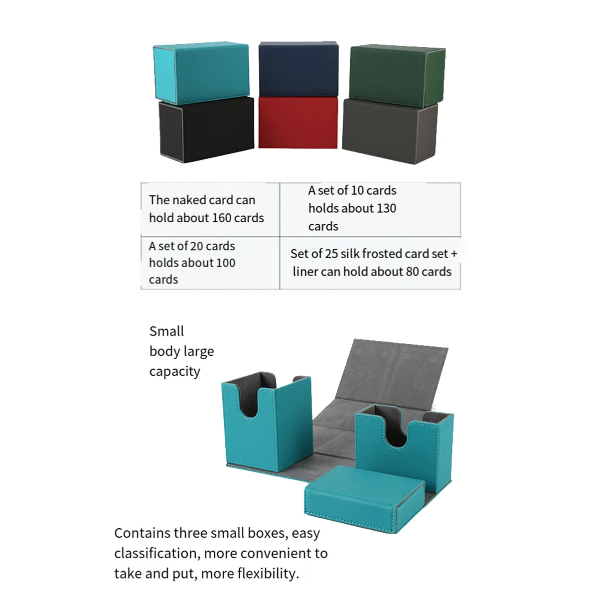 Efficient Card Deck Box, Premium Card Box with Flip Dice Tray , Card Deck Case Storage Box for Sports Game C
Efficient Card Deck Box, Premium Card Box with Flip Dice Tray , Card Deck Case Storage Box for Sports Game C