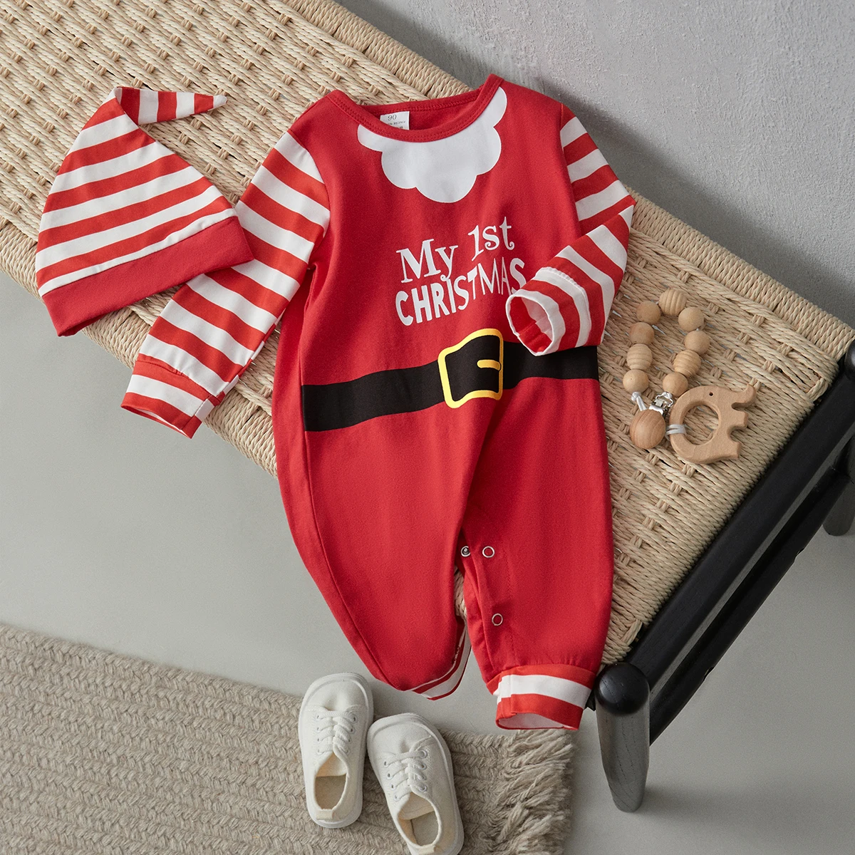 2023 Christmas Newborn Baby Clothing Girl baby jumpsuit Long sleeved romper+hat 2-piece set Boys Baby Christmas jumpsuit 0-24M
2023 Christmas Newborn Baby Clothing Girl baby jumpsuit Long sleeved romper+hat 2-piece set Boys Baby Christmas jumpsuit 0-24M