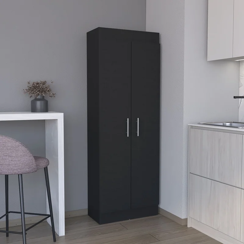 Black Kitchen Pantry Cabinet Storage Organizer
Black Kitchen Pantry Cabinet Storage Organizer
