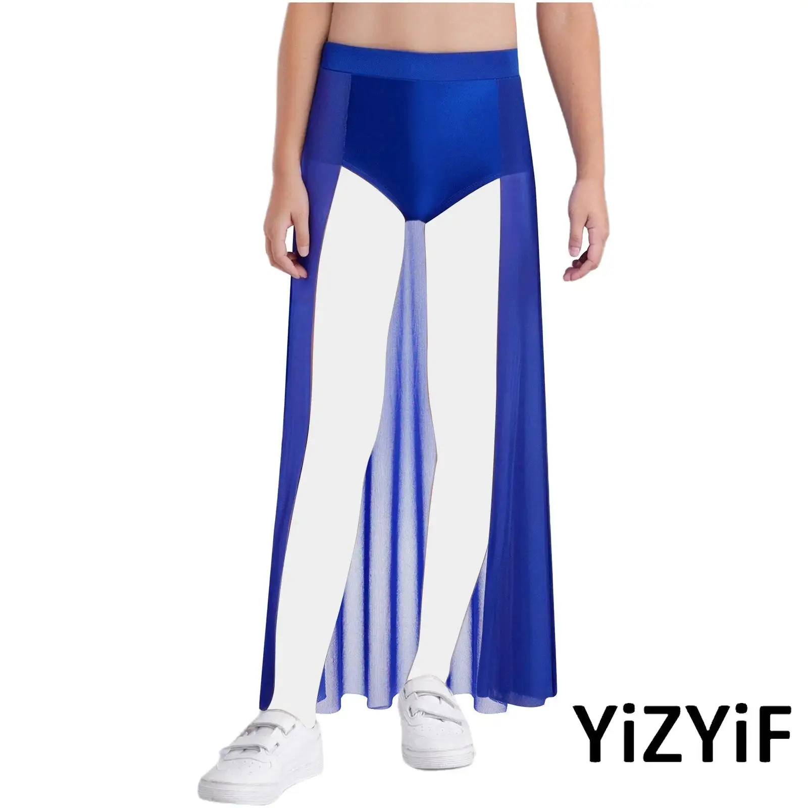 Kids Girls Lyrical Ballet Performance Dance Skirts Elastic Waistband Ankle Length Skirt Gymnastics Figure Skating Dance Costume
Kids Girls Lyrical Ballet Performance Dance Skirts Elastic Waistband Ankle Length Skirt Gymnastics Figure Skating Dance Costume