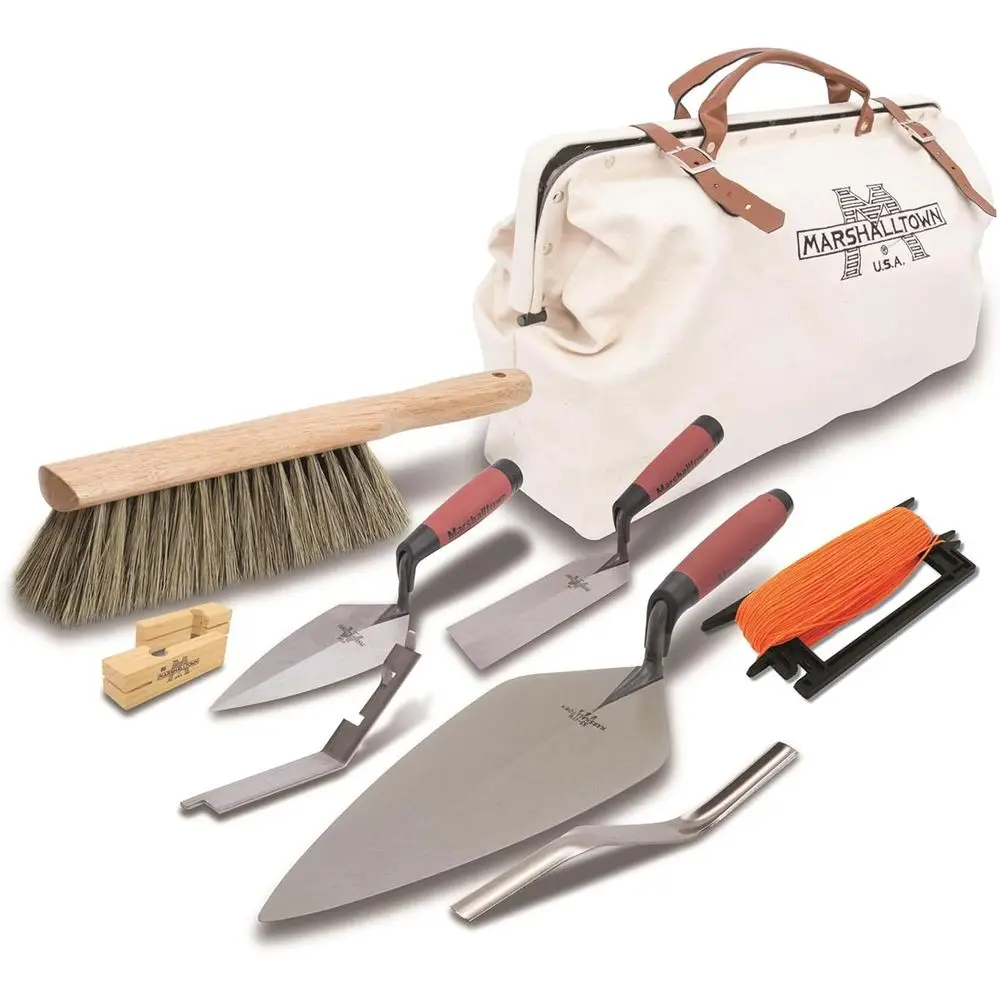 USA-Made Canvas Apprentice Bricklayer's Tool Kit
USA-Made Canvas Apprentice Bricklayer's Tool Kit