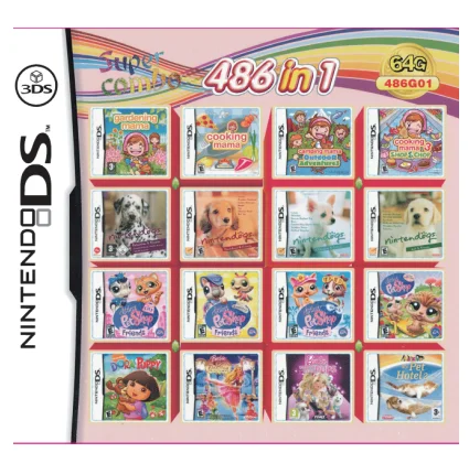 Для Nintendo 486 в 1 NDS карта 3DS NDS игровая карта комбинированная карта высококачественная лента удобный опыт NDS комбинированная карта подарок
Для Nintendo 486 в 1 NDS карта 3DS NDS игровая карта комбинированная карта высококачественная лента удобный опыт NDS комбинированная карта подарок