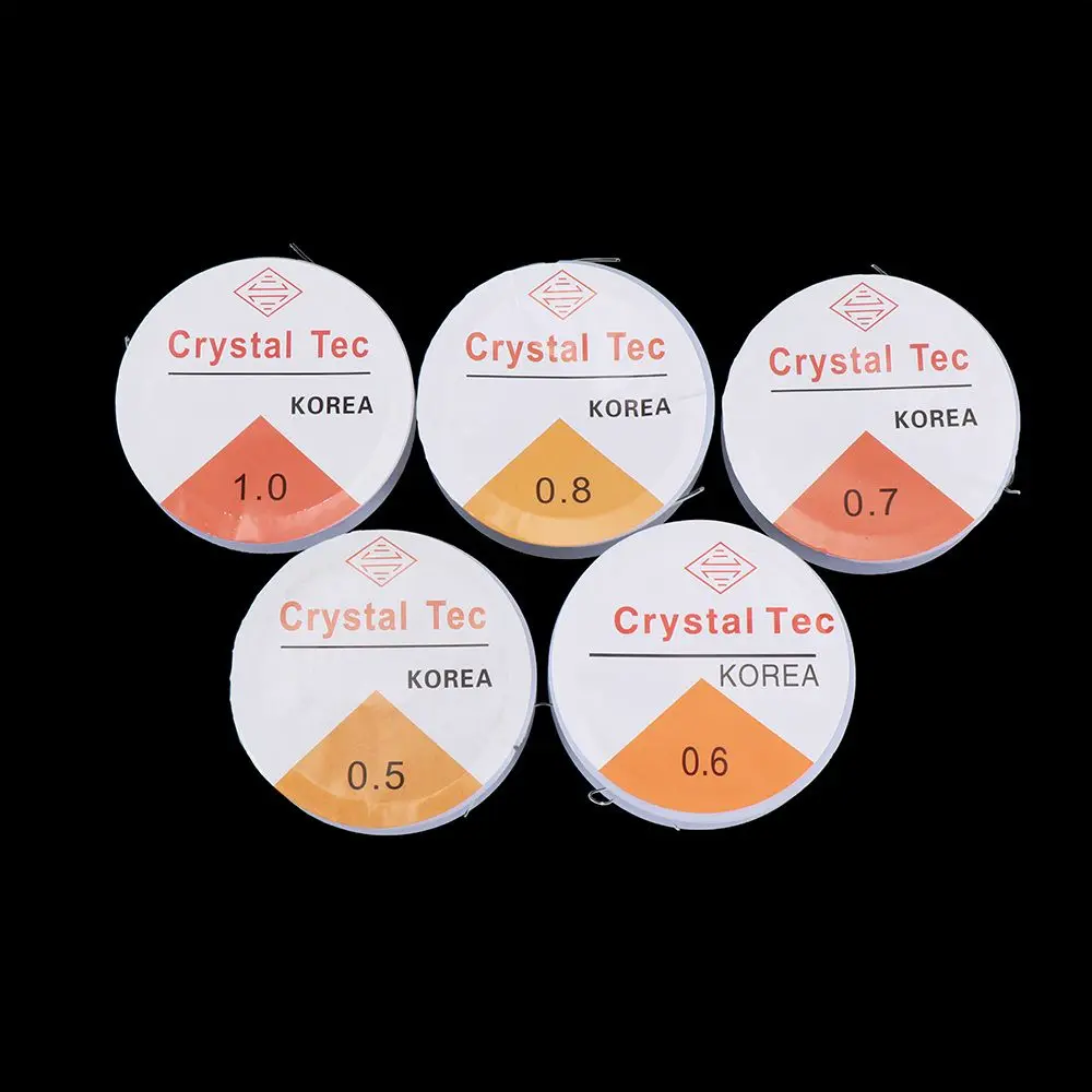 1 Roll Line DIY 0.5-1.0MM Bracelet&Necklace Accessories Thread Crystal Rope Transparent Wire Beading Cord Jewelry Making
1 Roll Line DIY 0.5-1.0MM Bracelet&Necklace Accessories Thread Crystal Rope Transparent Wire Beading Cord Jewelry Making