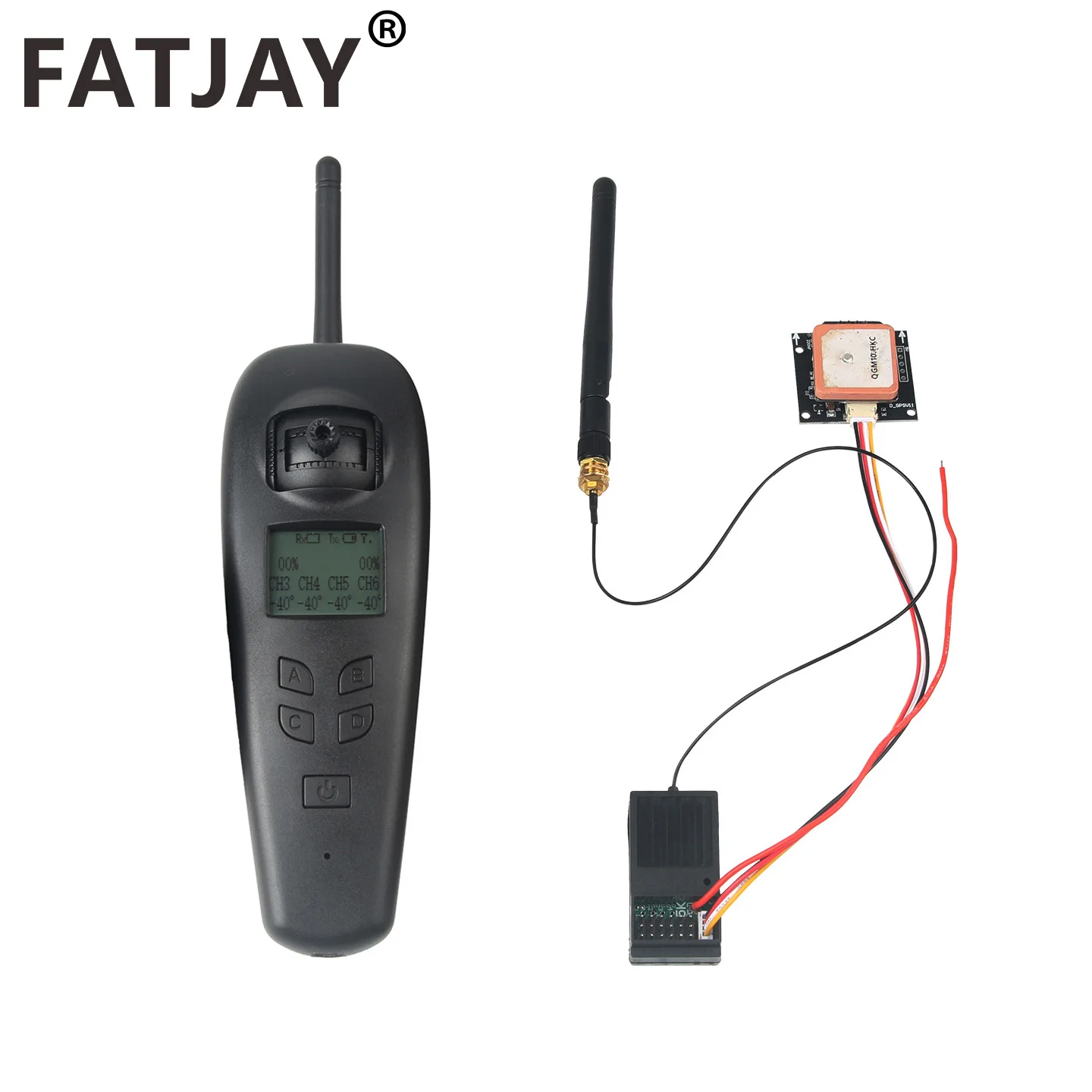 FATJAY Positioning Automatic Cruise GPS Intelligent Driving Remote Controller One-button Return Upon Signal Loss for Bait Boat
FATJAY Positioning Automatic Cruise GPS Intelligent Driving Remote Controller One-button Return Upon Signal Loss for Bait Boat
