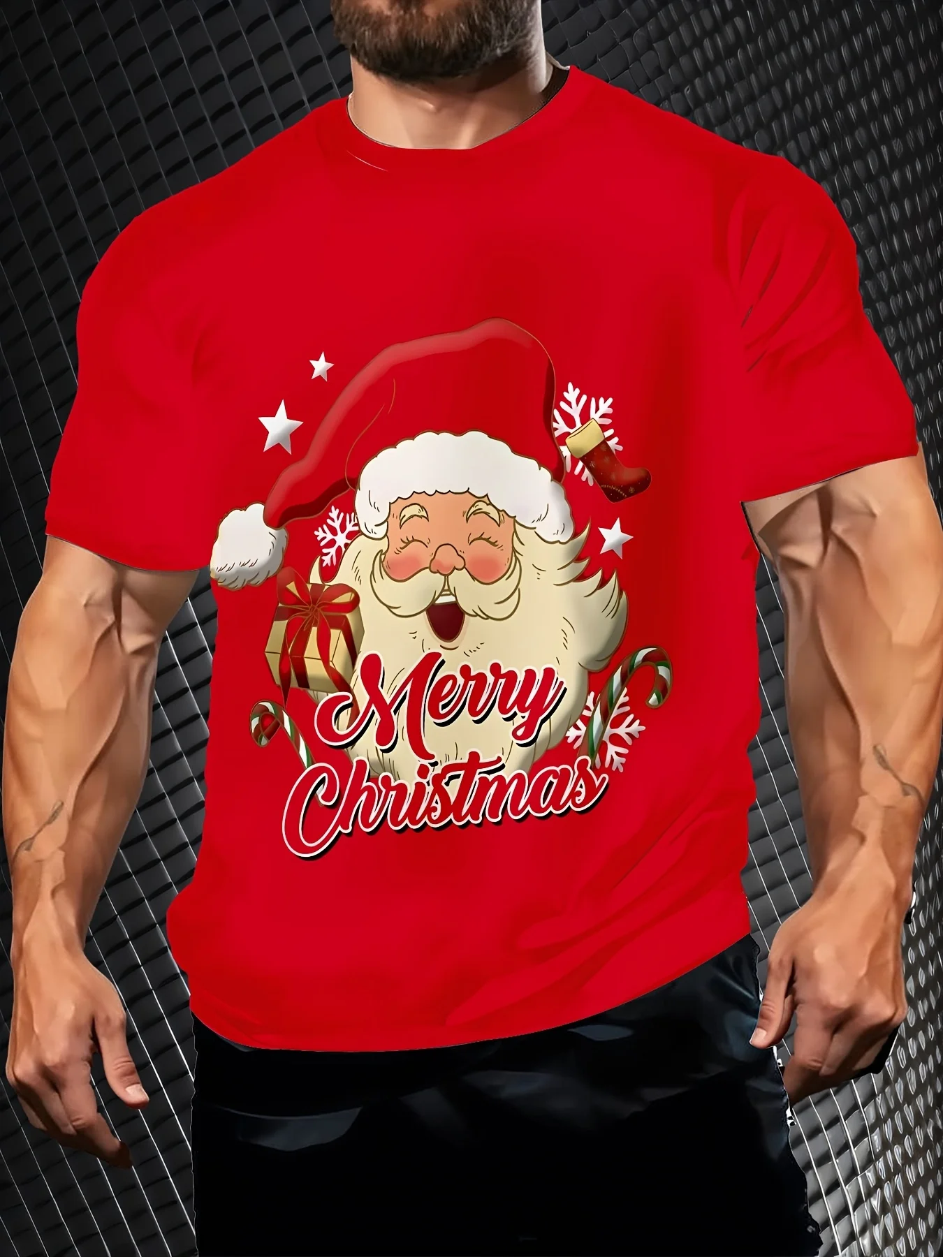 Santa Claus 3D Print Funny Men's T-shirt Unisex Festival Essentials Best Gift Short Sleeve T Shirts X'mas New Year Men Clothing
Santa Claus 3D Print Funny Men's T-shirt Unisex Festival Essentials Best Gift Short Sleeve T Shirts X'mas New Year Men Clothing