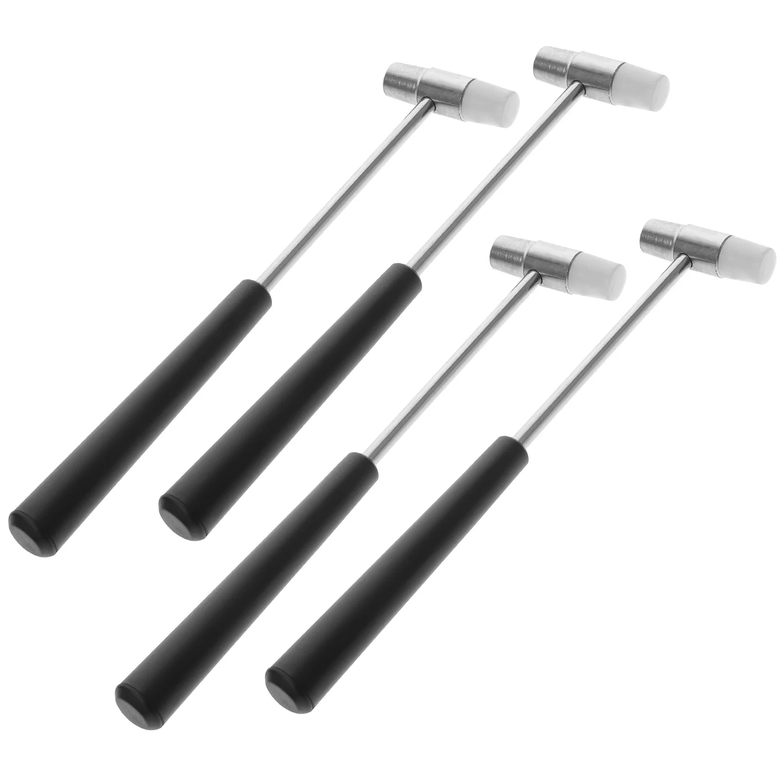 4Pcs Multiuse Small Hammer Double-Faced Soft Hard Mallet for Woodworking Farming Carpentry Mini Hammer Small Mallet
4Pcs Multiuse Small Hammer Double-Faced Soft Hard Mallet for Woodworking Farming Carpentry Mini Hammer Small Mallet