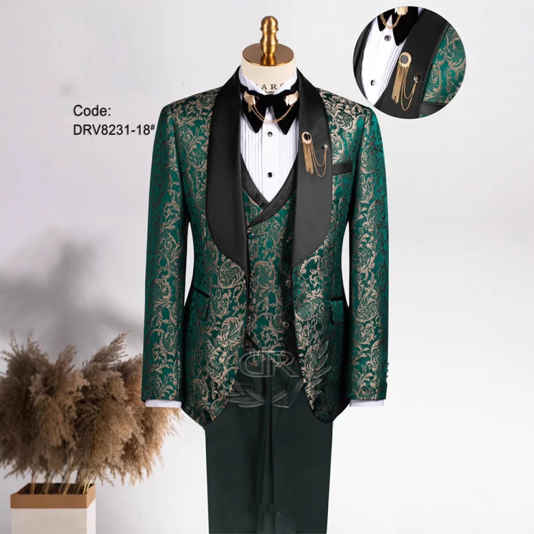 Новинка 2023 года, мужской свадебный костюм, ультра облегающий костюм Busin Gentleman Sle, вышитый бриллиантовый лацкан, обычный тонкий китайский источник
Новинка 2023 года, мужской свадебный костюм, ультра облегающий костюм Busin Gentleman Sle, вышитый бриллиантовый лацкан, обычный тонкий китайский источник