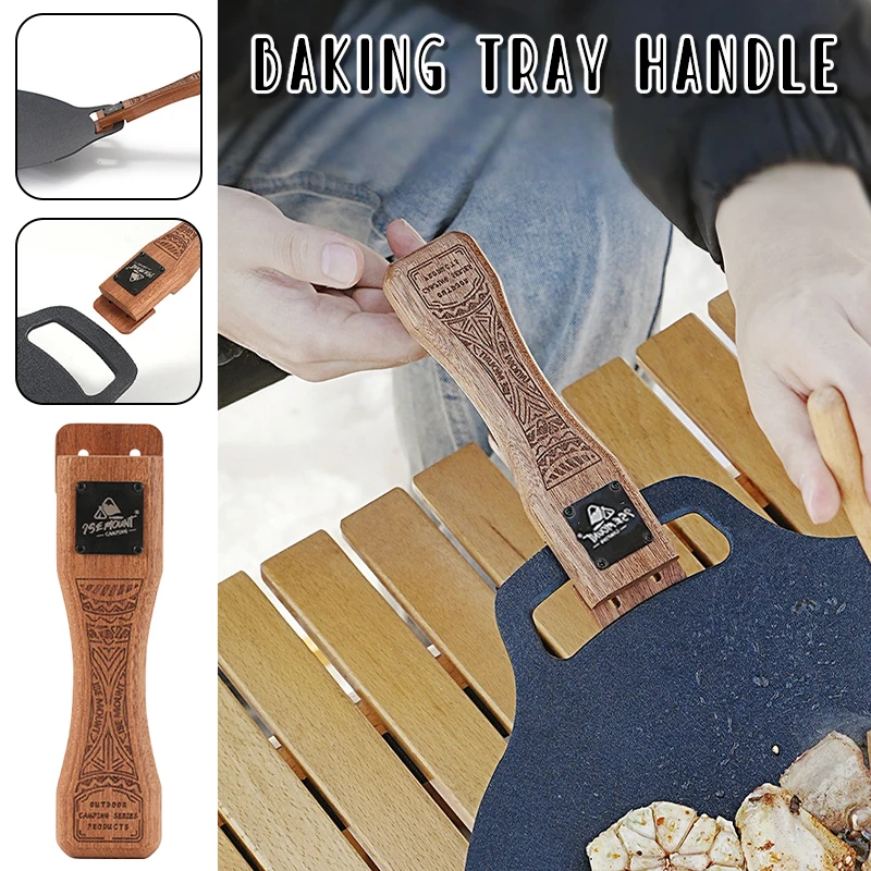 Universal BBQ Grill Handle Heat Resistant Anti-scalding Solid Wood Grip Bayonet Quick Release Camping Pan Cooking
Universal BBQ Grill Handle Heat Resistant Anti-scalding Solid Wood Grip Bayonet Quick Release Camping Pan Cooking