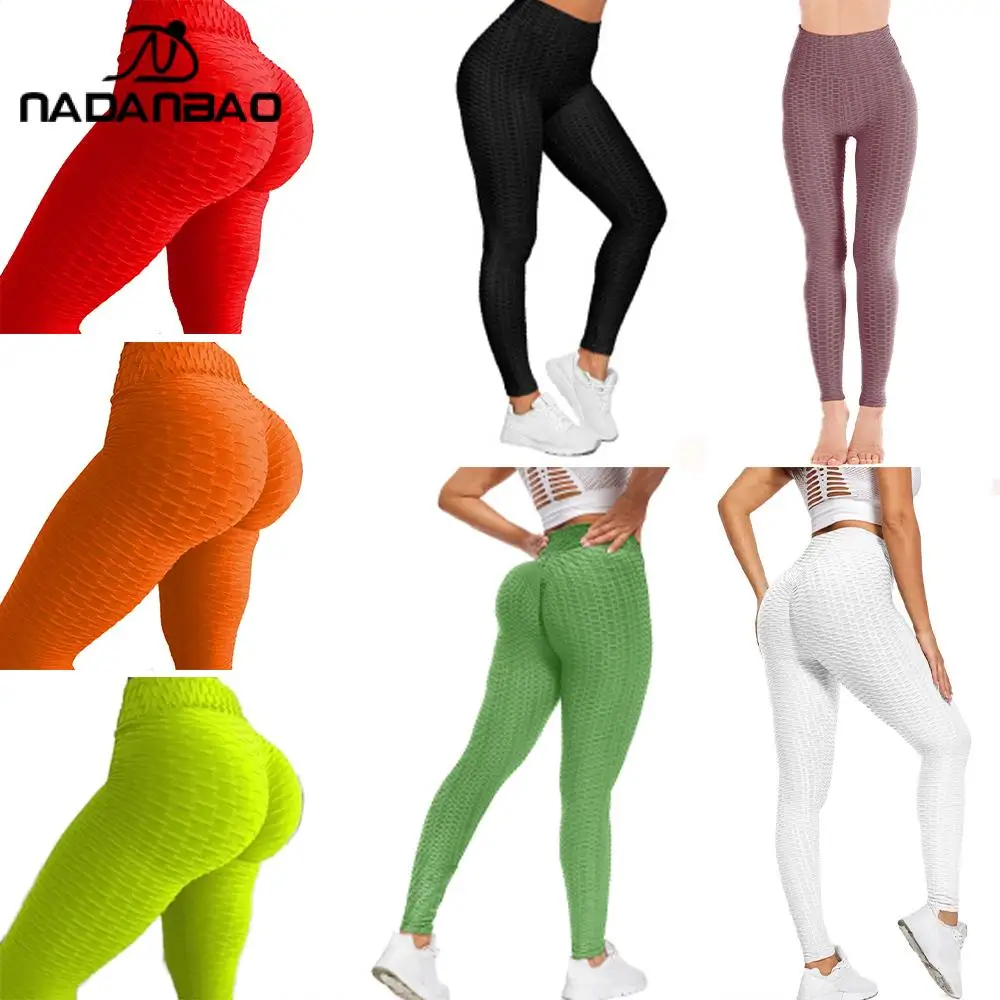Nadanbao 3 Pcs Set Size S Yoga Pants High Waist Jacquard Leggings Women's Soft Elastic Seamless Trousers Fitness Workout Bottoms
Nadanbao 3 Pcs Set Size S Yoga Pants High Waist Jacquard Leggings Women's Soft Elastic Seamless Trousers Fitness Workout Bottoms