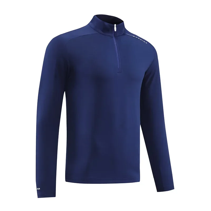 Men Stand Collar Zipper T-shirt Gym Running Tracksuits Fitness Bodybuilding Sport Top Elastic Long Sleeve Tight Tees
Men Stand Collar Zipper T-shirt Gym Running Tracksuits Fitness Bodybuilding Sport Top Elastic Long Sleeve Tight Tees