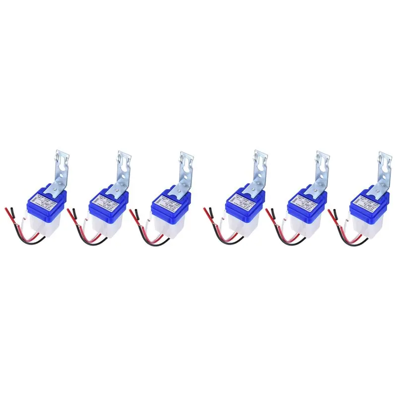 AAAF 6PCS AS-10 Waterproof Photo Control Sensor Switch Automatic Auto On Off Photocell Street Light Switch AC 220V
AAAF 6PCS AS-10 Waterproof Photo Control Sensor Switch Automatic Auto On Off Photocell Street Light Switch AC 220V