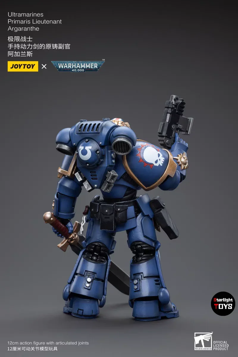 【24 Hours Delivery】JOYTOY 40K Ultramarines Primaris Lieutenant Argarante 1/18 Action Figure
【24 Hours Delivery】JOYTOY 40K Ultramarines Primaris Lieutenant Argarante 1/18 Action Figure