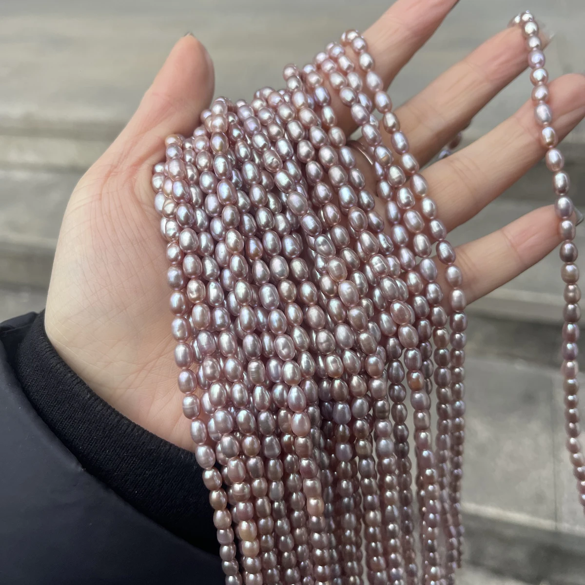 Natural Original Purple Culture Pearl Beads Rice Polished Pearl Bead for Jewelry Making Diy Necklace Bracelets Accessories
Natural Original Purple Culture Pearl Beads Rice Polished Pearl Bead for Jewelry Making Diy Necklace Bracelets Accessories