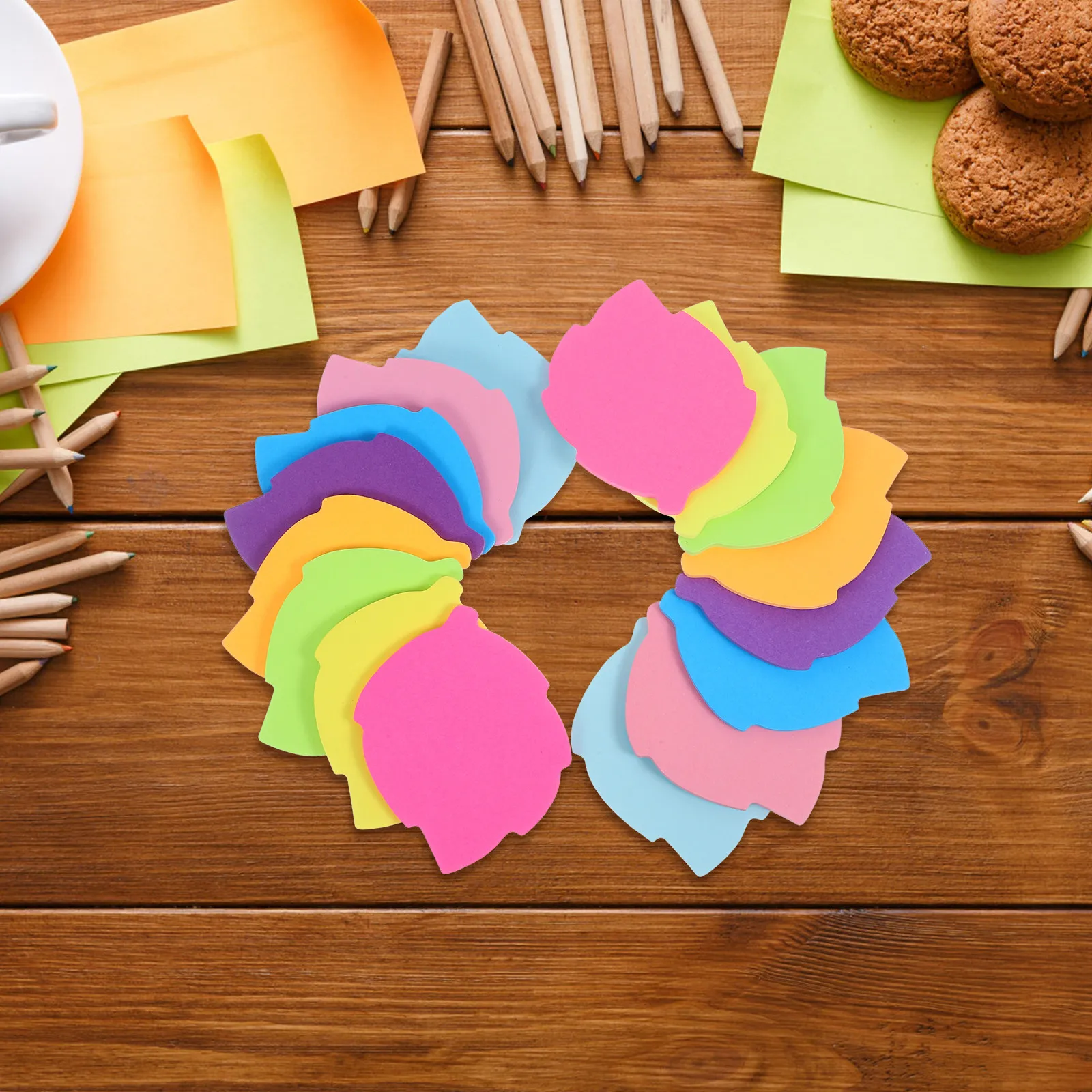 16Pcs Leaf Shape Fluorescent Memo Pads Vibrant Adhesive Notes for Office School Home Removable Colorful Sticky Notepads Spring
16Pcs Leaf Shape Fluorescent Memo Pads Vibrant Adhesive Notes for Office School Home Removable Colorful Sticky Notepads Spring