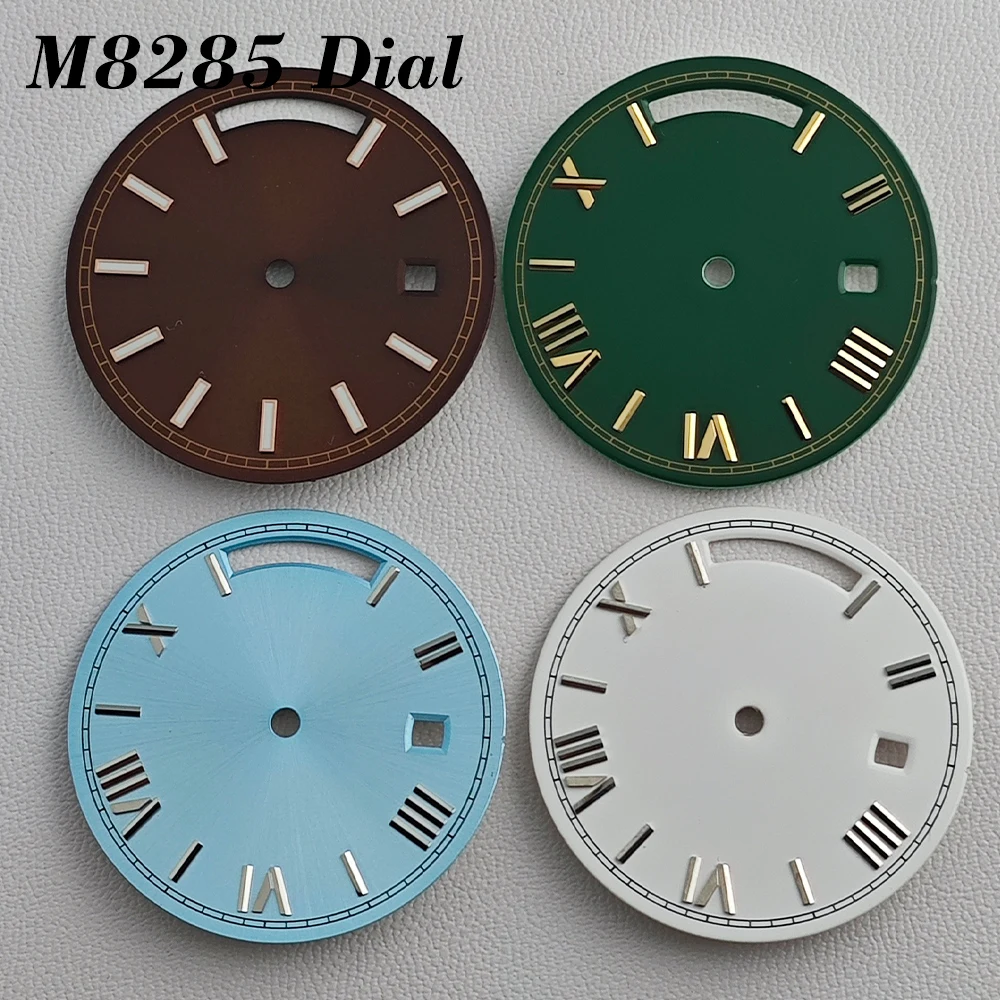 High Quality Dial 31MM Diameter Watch Dial Blue Luminous Dial for M8285 Movement Watch Accessories
High Quality Dial 31MM Diameter Watch Dial Blue Luminous Dial for M8285 Movement Watch Accessories