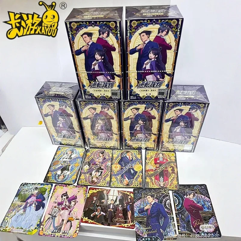 KAYOU Genuine Ace Attorney Animation Cartoon Game Collection Trading Cards Anime Peripheral Toy Children Birthday Gift
KAYOU Genuine Ace Attorney Animation Cartoon Game Collection Trading Cards Anime Peripheral Toy Children Birthday Gift