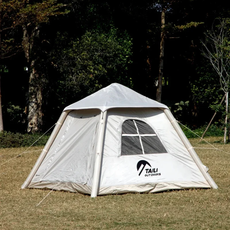 TAILI High Quality 300D Ox Fabric Automatic Inflatable Camping Tent Waterproof Outdoor Travel House With Air Tent Features
TAILI High Quality 300D Ox Fabric Automatic Inflatable Camping Tent Waterproof Outdoor Travel House With Air Tent Features