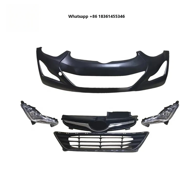 FOR PP Front Bumper With Grille 2012-2016
FOR PP Front Bumper With Grille 2012-2016