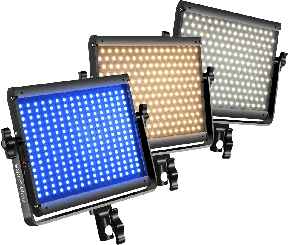 GVM 680 Great VideoMaker RGB LED Video Light,50W Video Lighting Kit With APP Control, Photography Lighting Kit
GVM 680 Great VideoMaker RGB LED Video Light,50W Video Lighting Kit With APP Control, Photography Lighting Kit