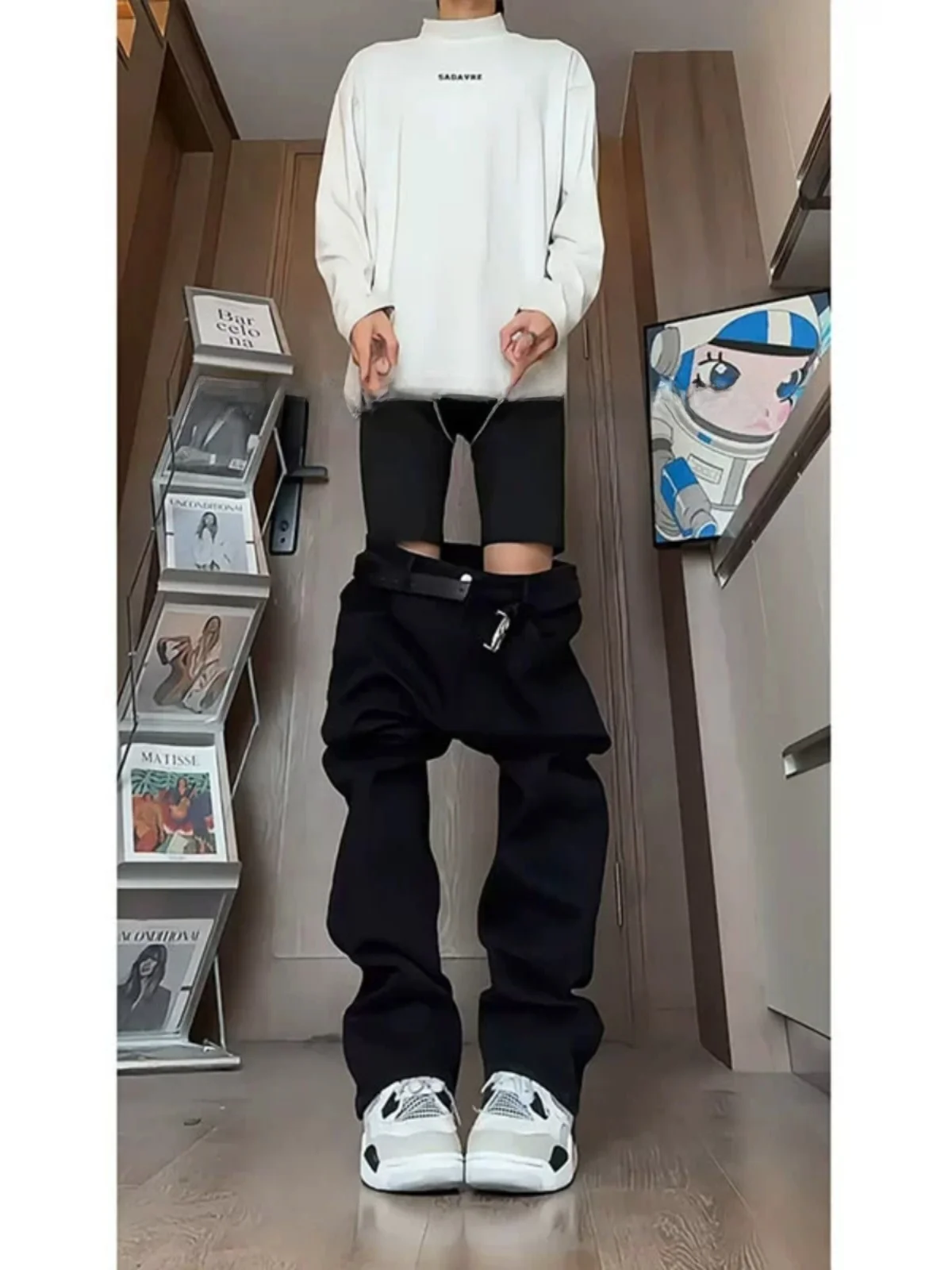 Мужские джинсы Cleanfit Bla: эластичные, облегающие, с высокой талией, удлиненные, на подкладке, прямые, с эффектом «ножа»
Мужские джинсы Cleanfit Bla: эластичные, облегающие, с высокой талией, удлиненные, на подкладке, прямые, с эффектом «ножа»