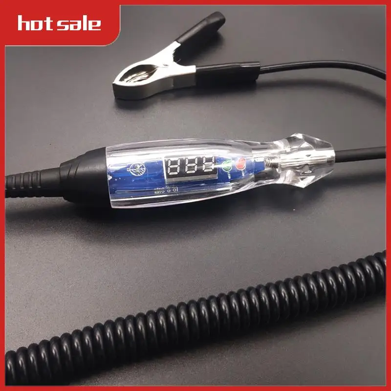 Voltage Test Pen 4-60V DC Digital LED Circuit Tester, Lamp Tester With Voltmeter, Automatic Voltage Tester
Voltage Test Pen 4-60V DC Digital LED Circuit Tester, Lamp Tester With Voltmeter, Automatic Voltage Tester
