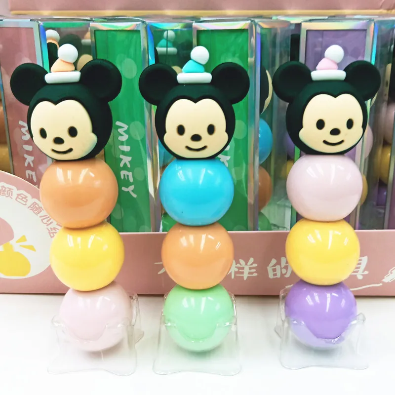 24PCS Disney Xuan Cai cute Mickey 3-color highlighter student creative building blocks stitching hand account pen graffiti pen
24PCS Disney Xuan Cai cute Mickey 3-color highlighter student creative building blocks stitching hand account pen graffiti pen