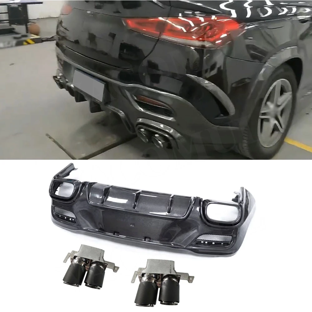VACOMUL For Benz GLE Class C167 GLE350 GLE53 AMG Sport Coupe 2020-2024 Rear Bumper Lip Diffuser With Exhaust Pipe Exterior Part
VACOMUL For Benz GLE Class C167 GLE350 GLE53 AMG Sport Coupe 2020-2024 Rear Bumper Lip Diffuser With Exhaust Pipe Exterior Part