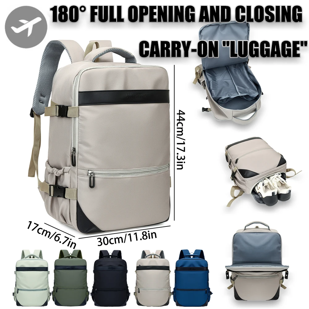180 ° Open 44Cmx30Cmx17Cm Durable Expandable Backpack with Spacious Shoe Compartment Suitable for Travel, Business and Daily Use
180 ° Open 44Cmx30Cmx17Cm Durable Expandable Backpack with Spacious Shoe Compartment Suitable for Travel, Business and Daily Use