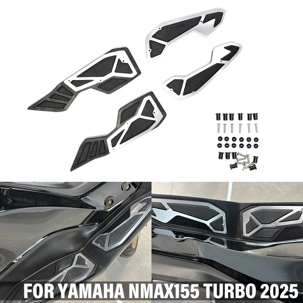 Motorcycle Footrest Foot Pads Rest Pads Cushion Board Pedals Pedal Plate Pedals FOR YAMAHA NMAX155 155 V3 /NMAX125 V3 TURBO 2025
Motorcycle Footrest Foot Pads Rest Pads Cushion Board Pedals Pedal Plate Pedals FOR YAMAHA NMAX155 155 V3 /NMAX125 V3 TURBO 2025