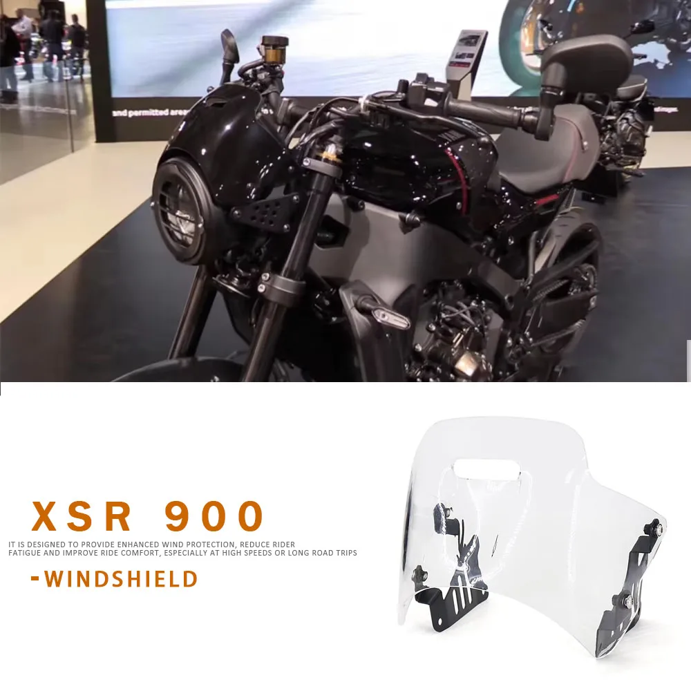 2022 2023 XSR900 Windshield Windscreen Motorcycle Accessories Wind Deflector Flyscreen with Bracket For Yamaha XSR 900 xsr900
2022 2023 XSR900 Windshield Windscreen Motorcycle Accessories Wind Deflector Flyscreen with Bracket For Yamaha XSR 900 xsr900