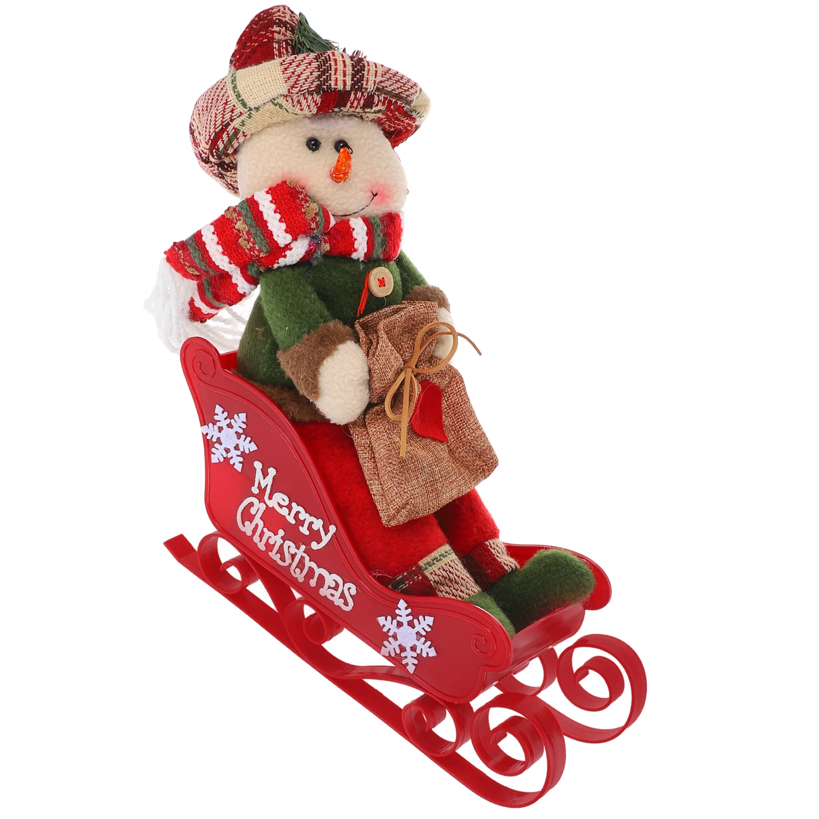 Christmas Sleigh Snowman Decoration Festive Sleigh Ornament for Home Mantel Tabletop Holiday Decor Rustic Xmas Sled Charm
Christmas Sleigh Snowman Decoration Festive Sleigh Ornament for Home Mantel Tabletop Holiday Decor Rustic Xmas Sled Charm