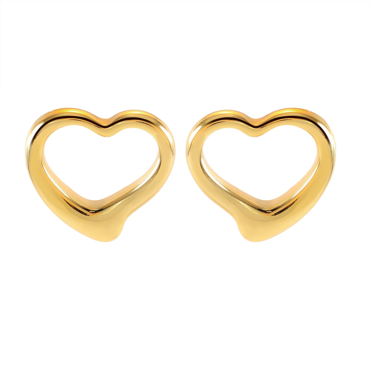 JINHUl Stainless Steel Gold Color Heart Stud Earrings For Women Girl Party Jewelry Love Minimalism Earring Wedding Jewelry Gifts
JINHUl Stainless Steel Gold Color Heart Stud Earrings For Women Girl Party Jewelry Love Minimalism Earring Wedding Jewelry Gifts