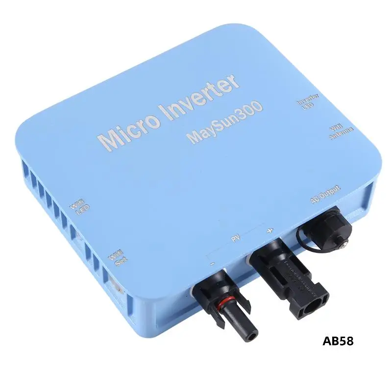 300W Micro-Type Solar Panel Smart Inverter Pure Sine Wave Home Inverter 36V MPPT On Grid Tie Inverter - EU Plug Easy To Use
300W Micro-Type Solar Panel Smart Inverter Pure Sine Wave Home Inverter 36V MPPT On Grid Tie Inverter - EU Plug Easy To Use