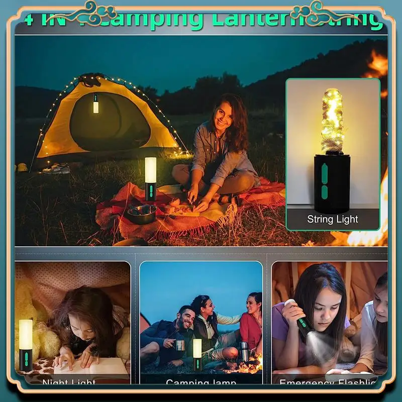 1 PCS Electric Camping Light Chain LED Camping Lamp With 10M Light Chain 4000Mah Camping Lantern For Hiking Fishing
1 PCS Electric Camping Light Chain LED Camping Lamp With 10M Light Chain 4000Mah Camping Lantern For Hiking Fishing