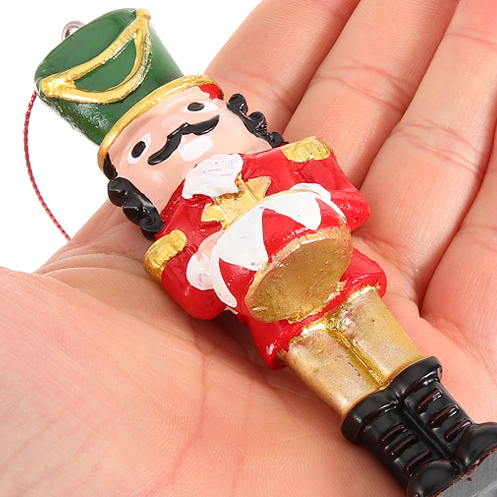 2pcs Resin Nutcracker Ornament Hanging Christmas Decoration Festive Craft Xmas Tree Pendant Holiday Gift For Home Office Bedroom
2pcs Resin Nutcracker Ornament Hanging Christmas Decoration Festive Craft Xmas Tree Pendant Holiday Gift For Home Office Bedroom