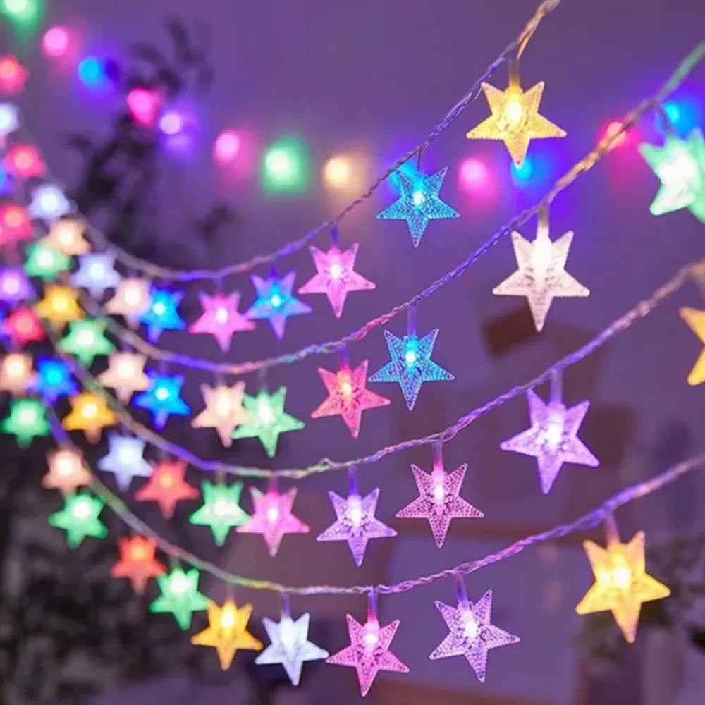 Battery Power Star Led Lights Garland Fairy String Christmas Outdoor Lamp Garden Bedroom Room Wedding Party Decoration
Battery Power Star Led Lights Garland Fairy String Christmas Outdoor Lamp Garden Bedroom Room Wedding Party Decoration