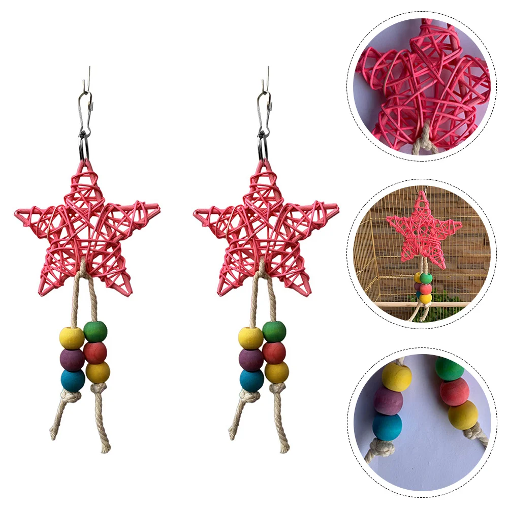 2 Pcs Cockatiels Climbing Gnawing Skewers Pet Playing Toy Birds Hanging Plaything Hamster
2 Pcs Cockatiels Climbing Gnawing Skewers Pet Playing Toy Birds Hanging Plaything Hamster