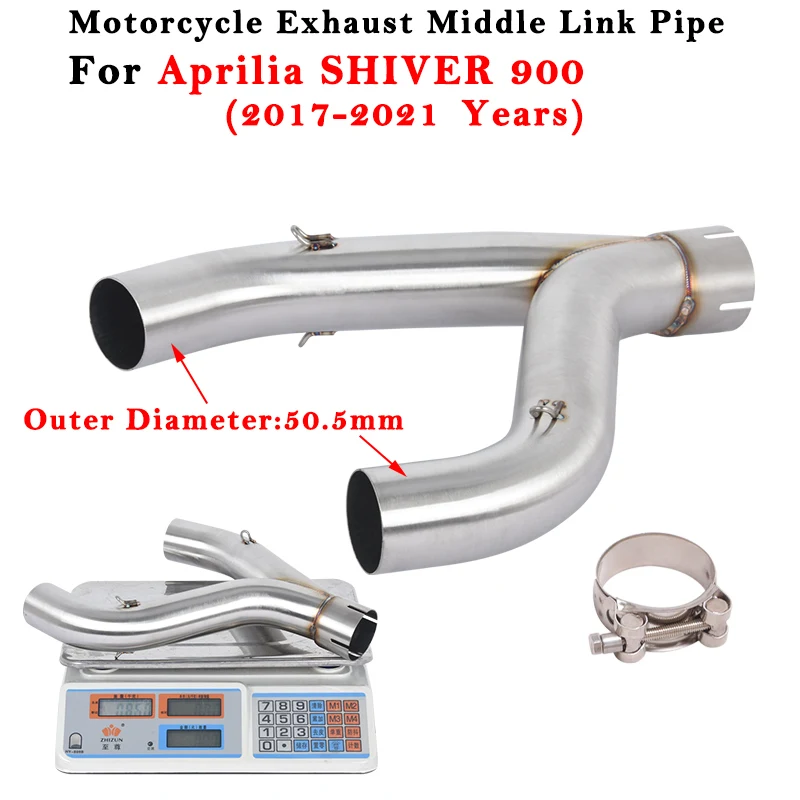 For Aprilia SHIVER 900 2017 2018 2019 2020 2021 Motorcycle Exhaust Modified Escape System Muffler 51mm Middle Link Pipe
For Aprilia SHIVER 900 2017 2018 2019 2020 2021 Motorcycle Exhaust Modified Escape System Muffler 51mm Middle Link Pipe