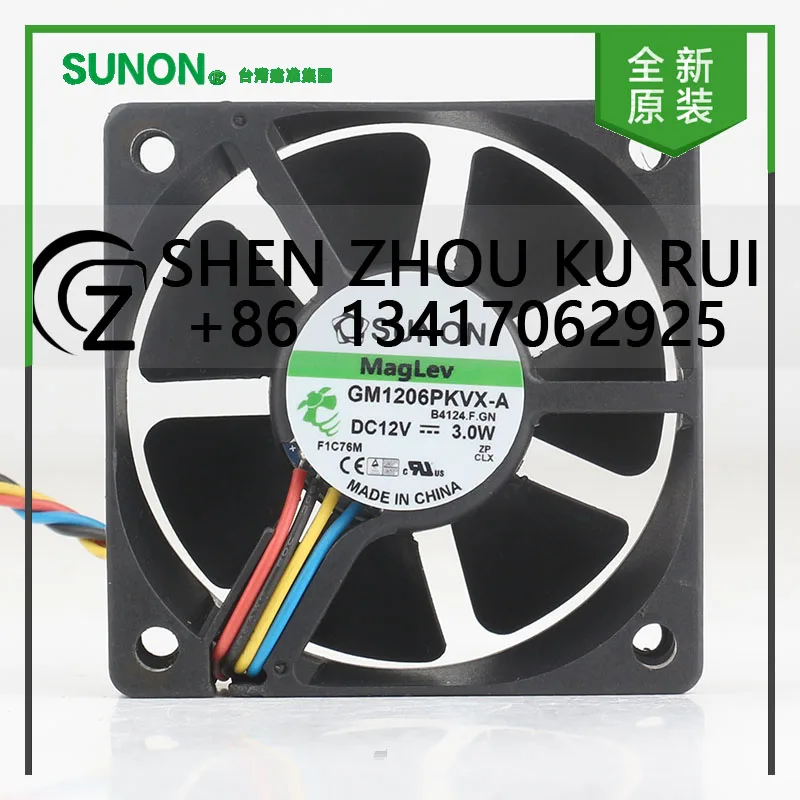 Новый Sunon 5 В 24 В 48 В постоянного тока 12 В 3,0 Вт AC EC 6020 60X60X20MM 6 см магнитный подшипник подвески процессор тихий 4-проводной вентилятор охлаждения GM1206PKVX-A 
Новый Sunon 5 В 24 В 48 В постоянного тока 12 В 3,0 Вт AC EC 6020 60X60X20MM 6 см магнитный подшипник подвески процессор тихий 4-проводной вентилятор охлаждения GM1206PKVX-A