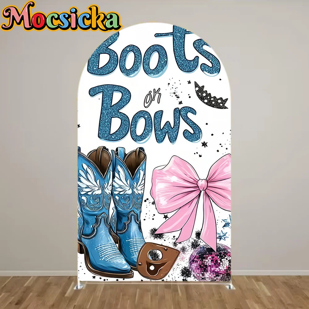 Western Cowboy Boots Pink Bow Theme Customizable Arched Background Children Adult Birthday Party Decoration Baby Gift
Western Cowboy Boots Pink Bow Theme Customizable Arched Background Children Adult Birthday Party Decoration Baby Gift