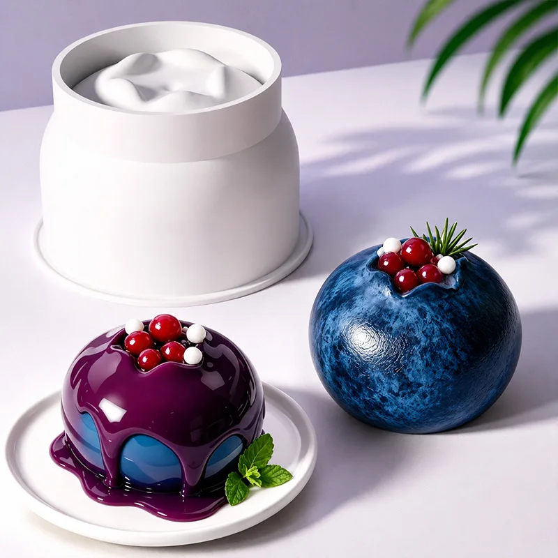 Blueberry Candle Molds DIY 4 Inches Blue Berry Soap Candle Siicone Mold Multi-function Bread Chocolate Mousse Cake Baking Tools
Blueberry Candle Molds DIY 4 Inches Blue Berry Soap Candle Siicone Mold Multi-function Bread Chocolate Mousse Cake Baking Tools