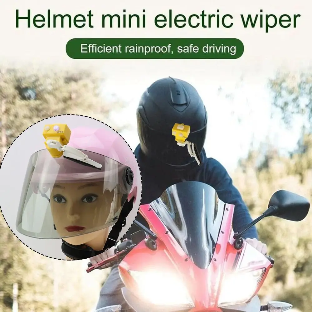 USB Charging Motorcycle Helmet Wiper Portable Waterproof Helmet Automatic Wiper Simple Installation Universal Fit
USB Charging Motorcycle Helmet Wiper Portable Waterproof Helmet Automatic Wiper Simple Installation Universal Fit