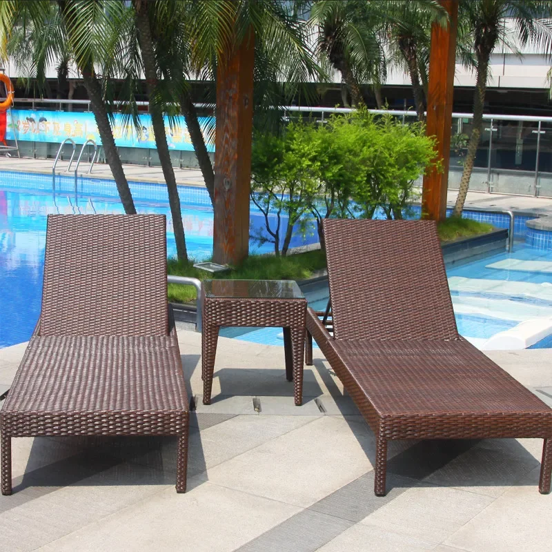 Outdoor Lounge Chair Leisure Beach Chair Beach Villa Swimming Pool Rattan Lounge Bed Hotel Balcony Leisure Rattan Bench
Outdoor Lounge Chair Leisure Beach Chair Beach Villa Swimming Pool Rattan Lounge Bed Hotel Balcony Leisure Rattan Bench