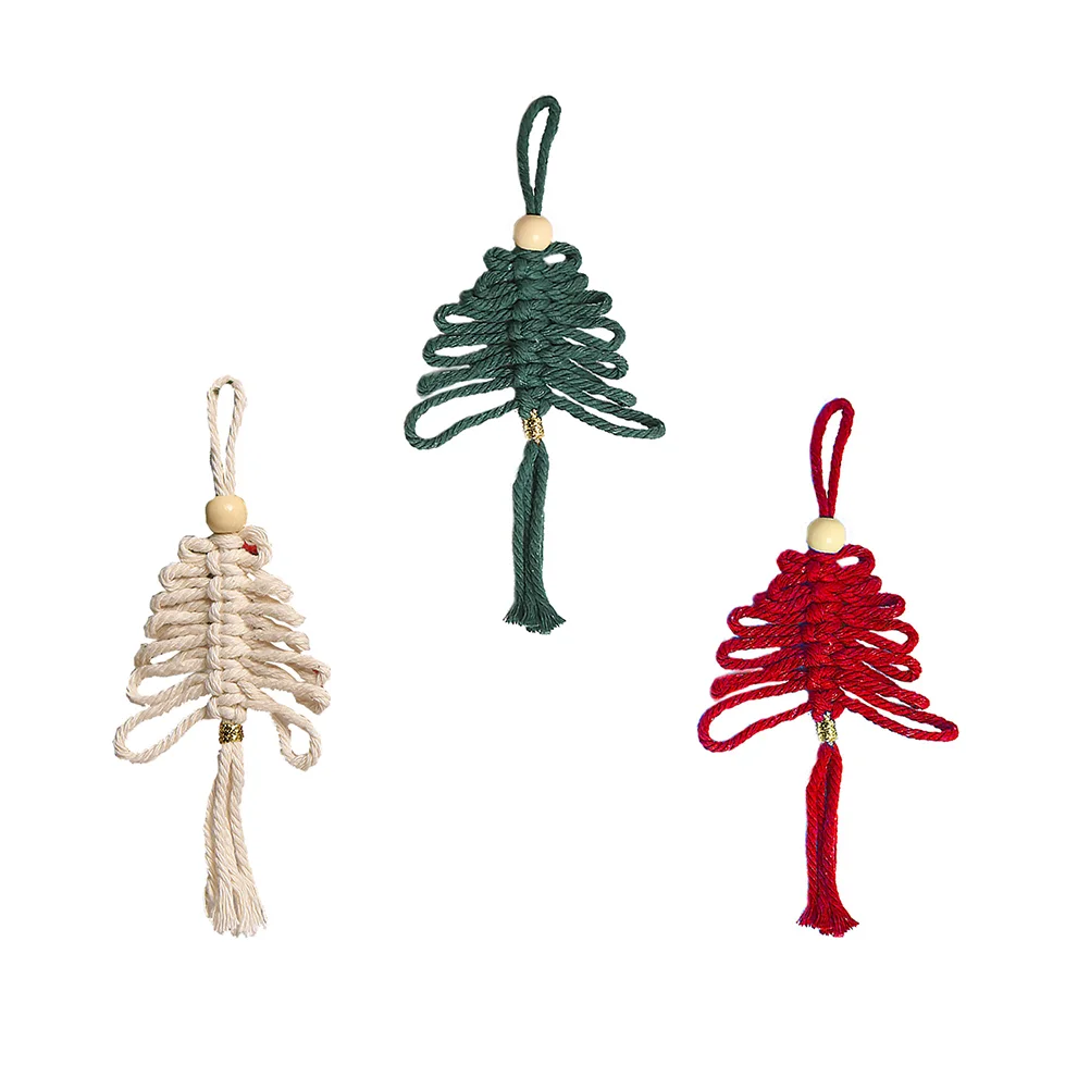 3 Pcs Decorate Chinese Knot Christmas Tree Cotton Rope Spring Festival Hanging Ornament
3 Pcs Decorate Chinese Knot Christmas Tree Cotton Rope Spring Festival Hanging Ornament