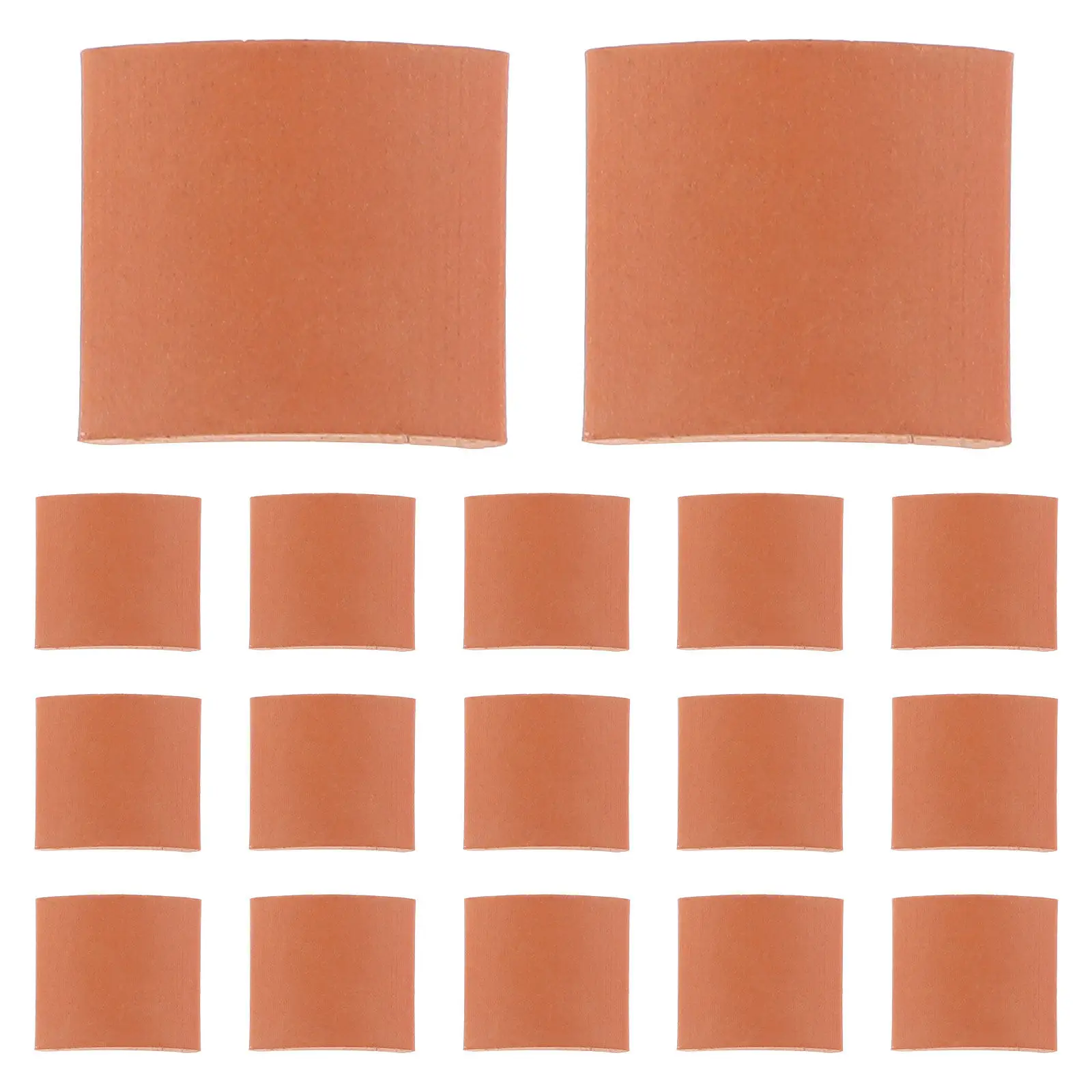 70Pcs Miniature Roof Tiles 1:16 Scale Realistic Red Ceramic Fake Tiles for Home School Kindergarten Dollhouse Roofing
70Pcs Miniature Roof Tiles 1:16 Scale Realistic Red Ceramic Fake Tiles for Home School Kindergarten Dollhouse Roofing