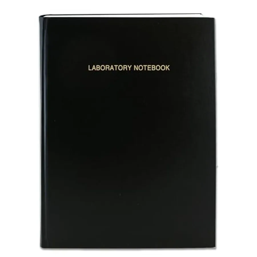 Lab Notebook - 168 Pages .25'' Grid Format 8 7/8'' x 11 1/4'' Cover Section Sewn Hardbound Laboratory Notebook (Made in USA
Lab Notebook - 168 Pages .25'' Grid Format 8 7/8'' x 11 1/4'' Cover Section Sewn Hardbound Laboratory Notebook (Made in USA